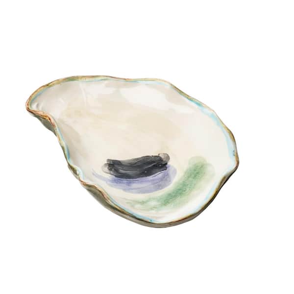 Abigails Seaside Medium Oyster Plate (Set of 4)