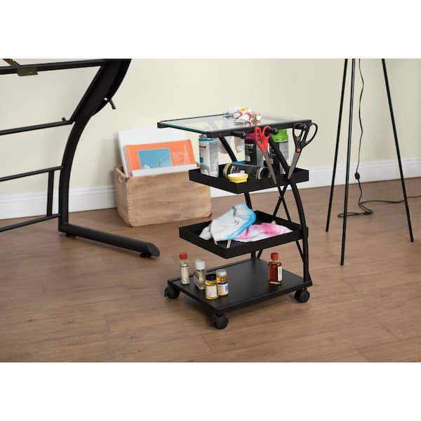 Modern Triflex offers Mobile Storage Taboret for Arts and Crafts