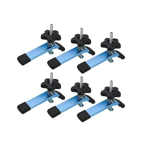 5-1/2 in. L x 1-1/8 in. W T-Track Hold Down Clamps (6-Pack)