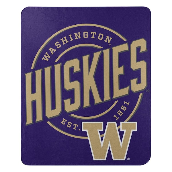 THE NORTHWEST GROUP NCAA Washington Campaign Fleece Throw