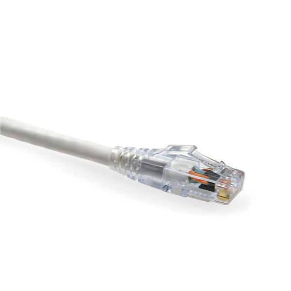 Leviton eXtreme 10 ft. Cat 6+ SlimLine Patch Cord, White