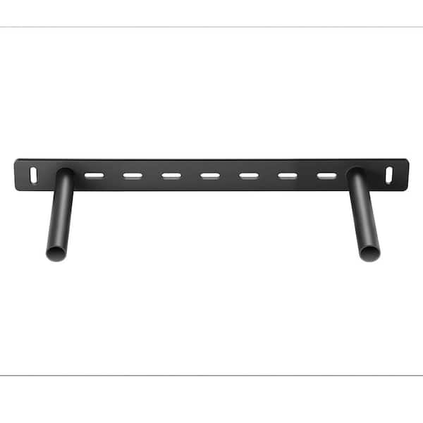 Floating Shelf Brackets 150 lbs. Capacity, 16 x 6.2 x 1.5 in. Heavy Duty Hidden Wall Mount Support Brackets Black