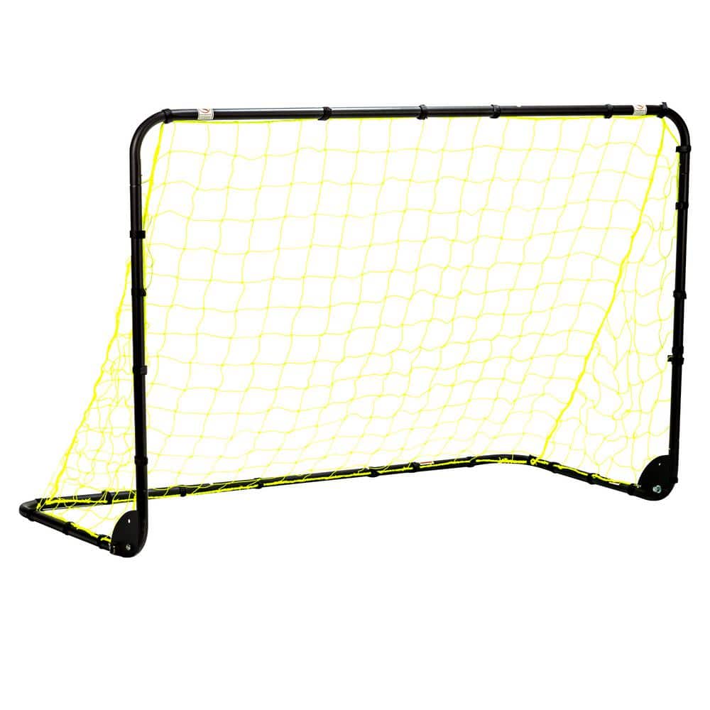 Franklin Sports 4 ft. x 6 ft. Black Folding Goal 30127X - The Home Depot