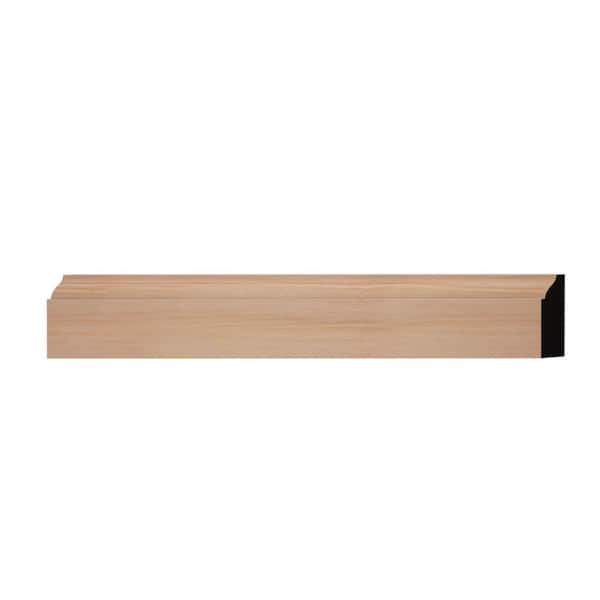 Ekena Millwork WM947 0.38 in. D x 1.25 in. W x 6 in. L Wood (Cherry) Casing Sample