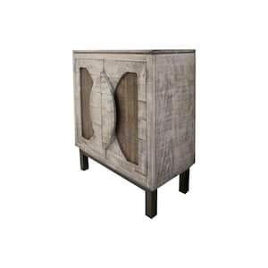 Charlie White Wood 31.5 in. Buffet Table