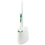 Toilet Brush and Holder with Plunger