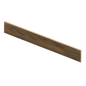 Saratoga Hickory 47 in. L x 1/2 in. T x 7-3/8 in. W Laminate Riser to be Used with Cap A Tread