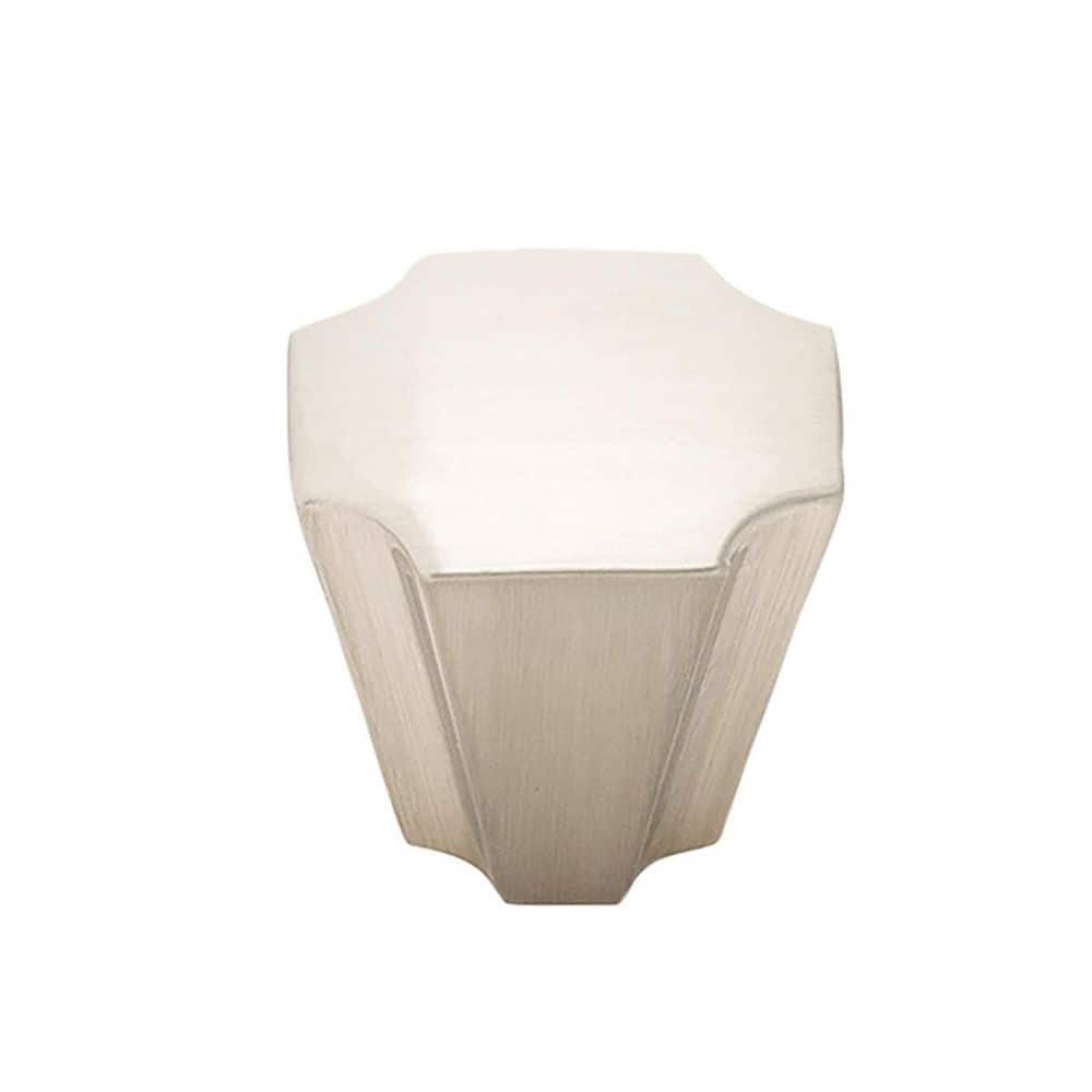 Monarch Collection Knob 1-1/8 Inch x 1-1/8 Inch Contemporary Satin Nickel Finish Square Knob price history on PriceWatchPro