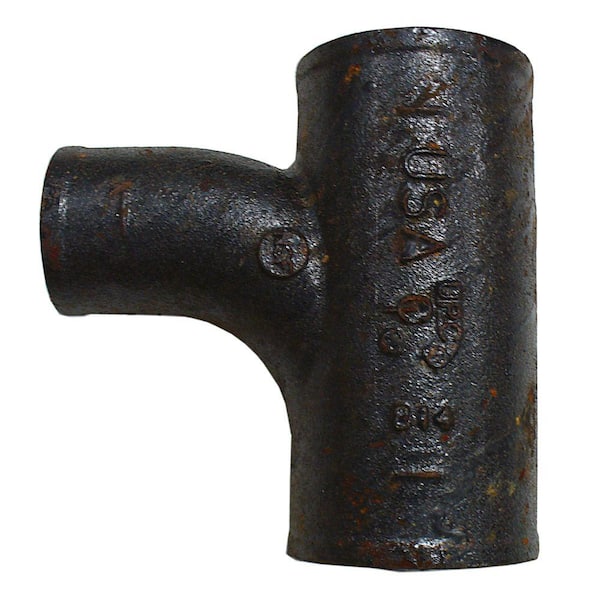 AB and I Foundry 3 in. x 2 in. Cast Iron San Tee