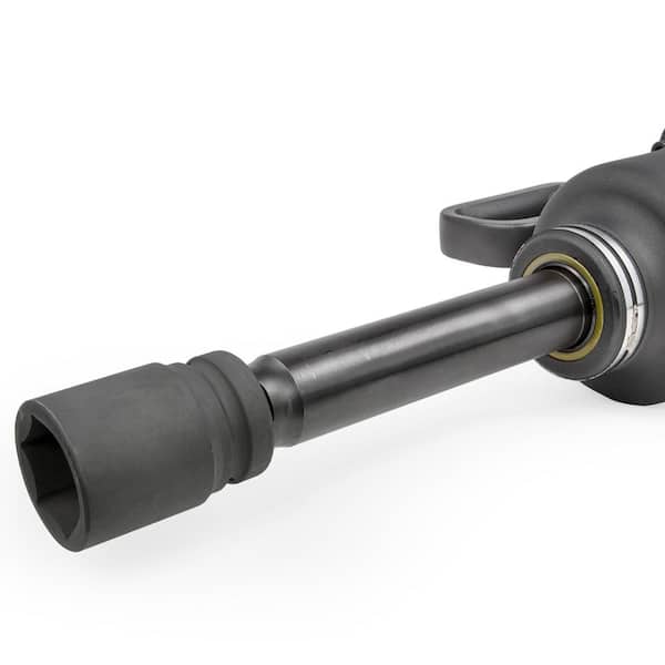 STARK USA 4,000 ft./lbs. 1 in. Heavy-Duty Long Shark Air Impact Wrench with 8 in. Extended Anvil