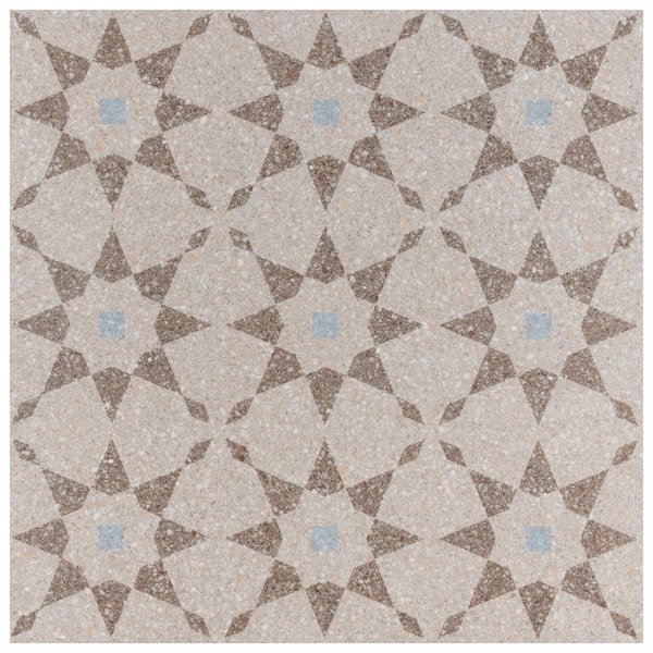 Merola Tile Farnese Aventino Crema 11-1/2 in. x 11-1/2 in. Porcelain Floor and Wall Tile (10.34 sq. ft./Case)