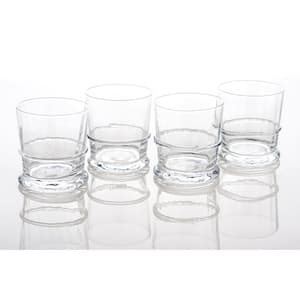 Lionshead Double Old-Fashioned Glass with Applied Rope (Set of 4)