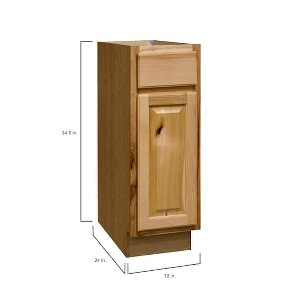 Hampton Bay Assembled 12x34, 9 Inch Base Cabinet With Drawers