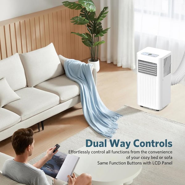 COWSAR 8,000 BTU (5,000 BTU DOE) 115-Volt Portable Air Conditioner