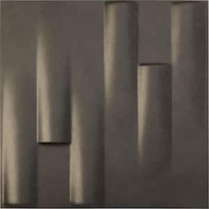 19 5/8 in. x 19 5/8 in. Hamilton EnduraWall Decorative 3D Wall Panel, Weathered Steel (12-Pack for 32.04 Sq. Ft.)