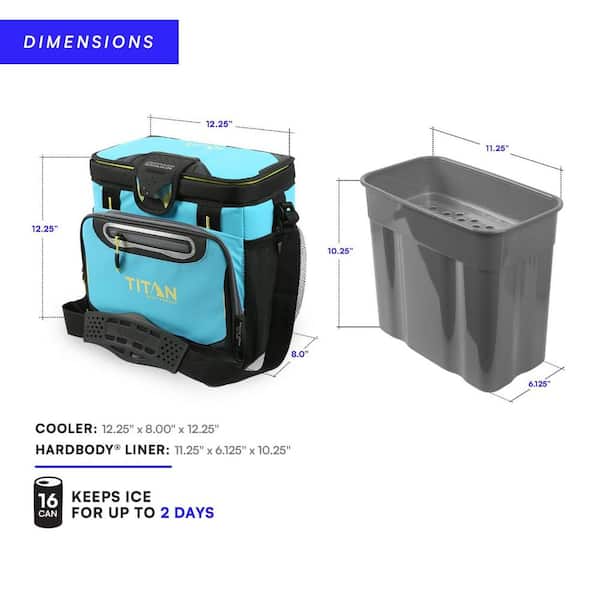 ITOPFOX 8 Qt. Food & Beverage Deep Freeze Cooler with