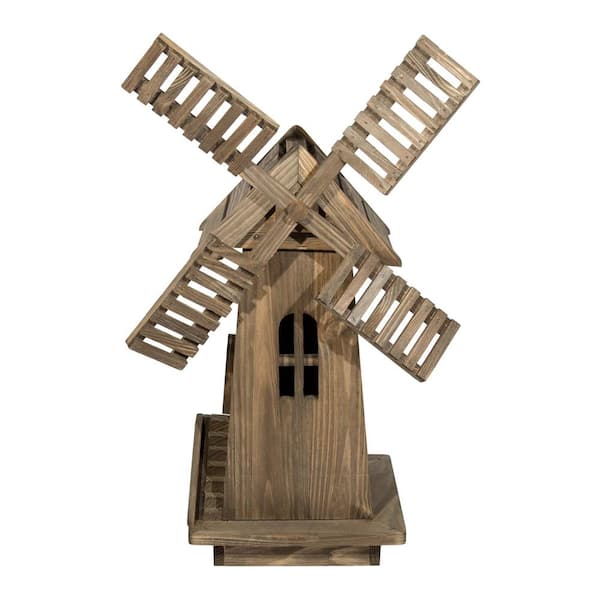 Shine Company Barnwood Decorative Windmill