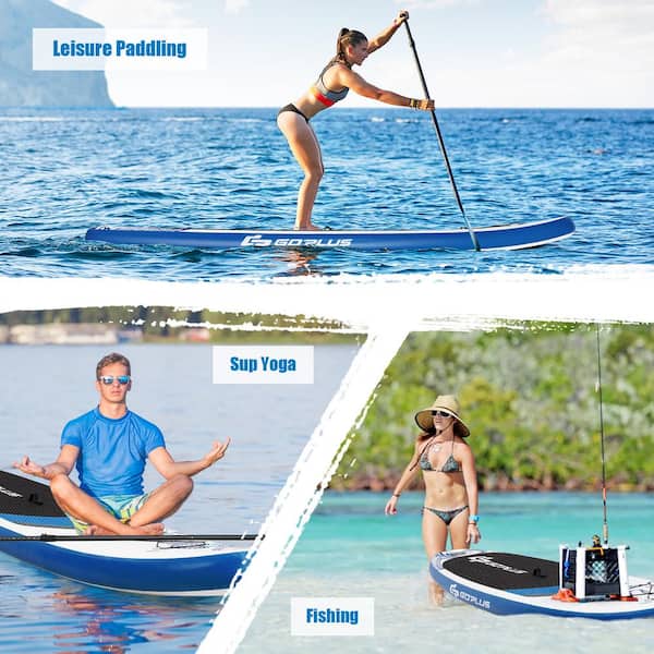 YUSING 11FT Inflatable Paddle Board with Kayak Seat, Non-Slip Deck SUP  Paddle Board with Premium Kayak and SUP Accessories & Backpack, Portable  Standing Boat for Youth & Adult 