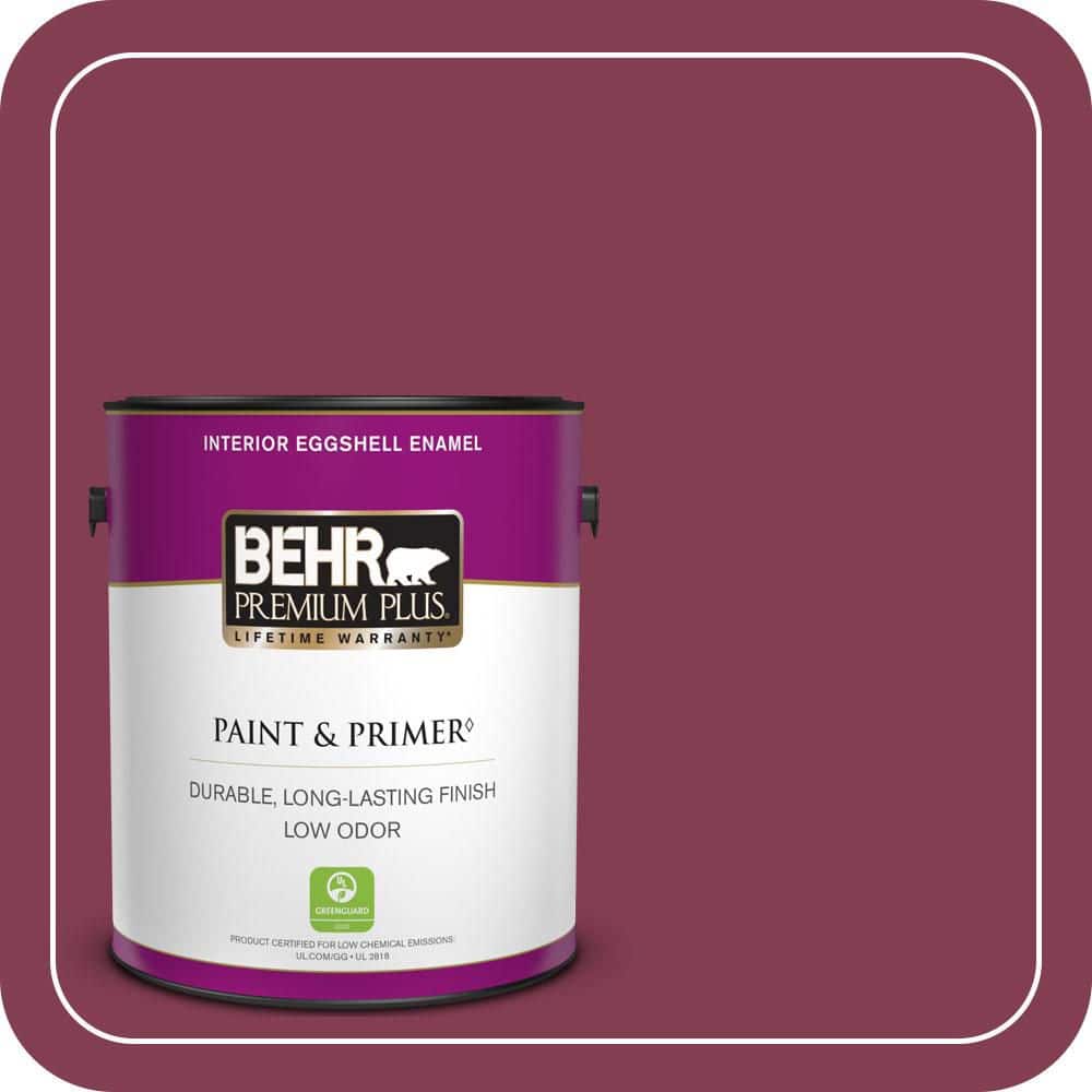 1 gal. #S-H-100 Exotic Flowers Eggshell Enamel Low Odor Interior Paint & Primer price history on PriceWatchPro