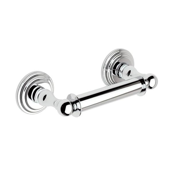 Ginger Chelsea Double Post Toilet Paper Holder in Polished Chrome
