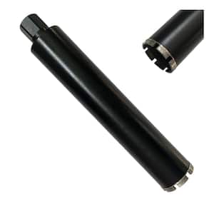 3-1/4 in. H Performance Wet Core Bit for Hard/Reinforced Concrete, 14 in. Drilling Depth, 1-1/4-7 in. Arbor