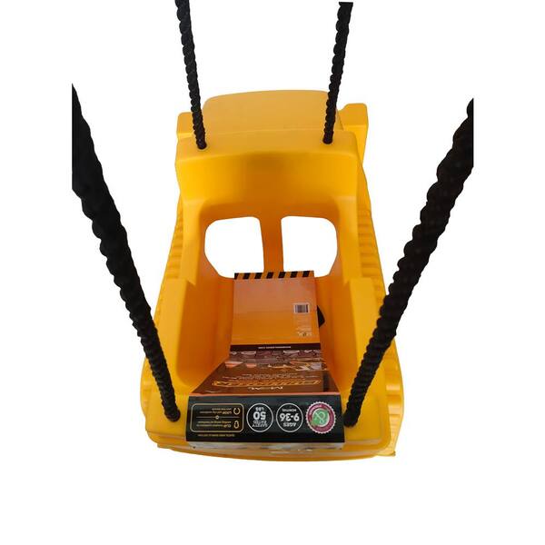 M and M Sales Enterprises Bulldozer Toddler Swing MM00196 - The