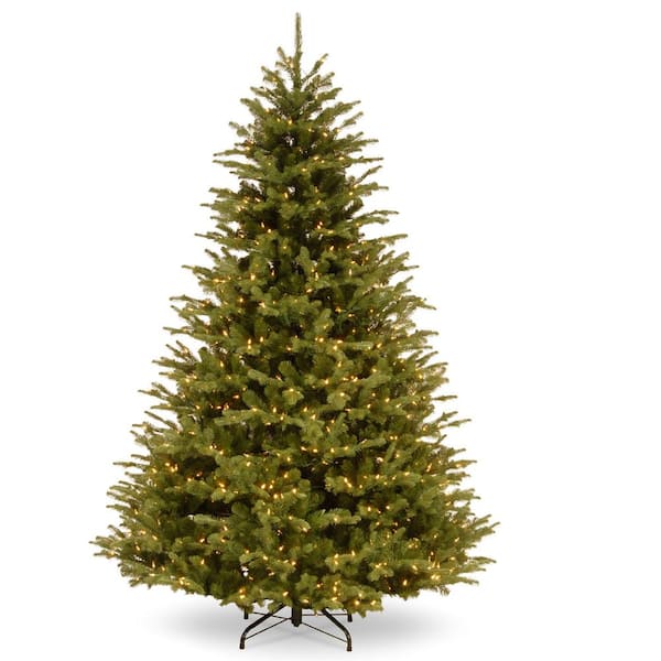 National Tree Company 7.5 ft. PowerConnect Ridgedale Fir with Warm ...