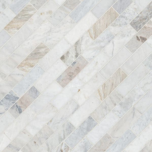 BOWWOW バウワウ 20SS THE MARBLE ALL IN ONE L MSI Arabescato Venato White Subway 12 in. x 12 in. x 0.38 in