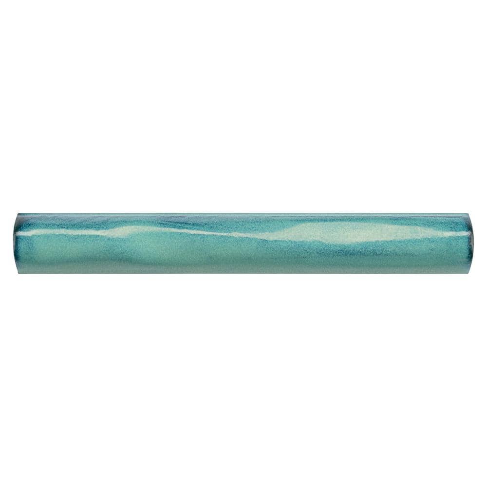 Antic Special Torelo Lava Verde 3/4 in. x 6 in. Glossy Ceramic Wall Tile Trim price history on PriceWatchPro