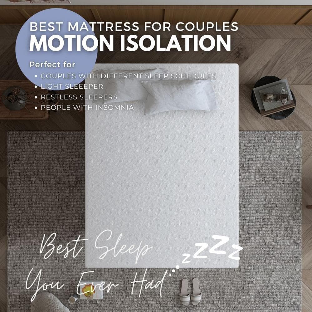 Twin Eurotop Gel Memory Foam Mattress with Soft Cover