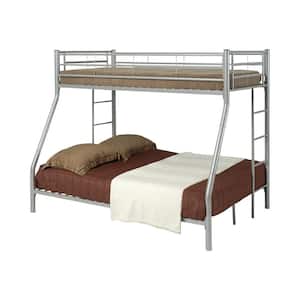 Hayward Silver Twin Over Full Bunk Bed