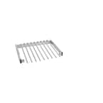 Chrome Steel Clothes Rack 17.5 in. W x 3 in. H