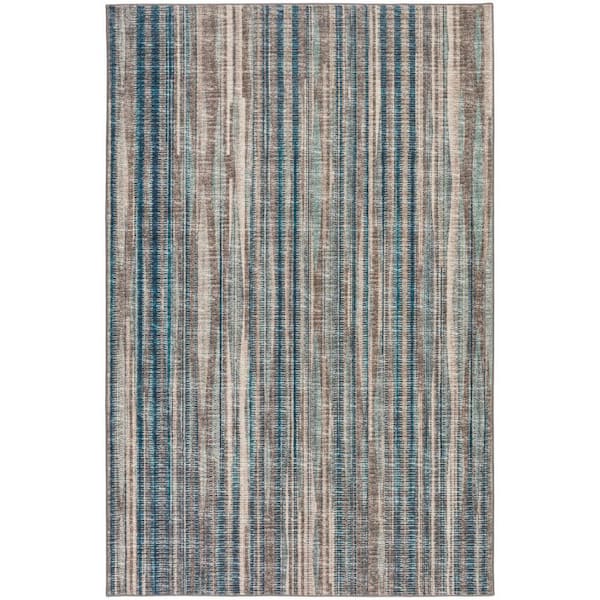 5 X 8 Brown Ombre Runner Rug