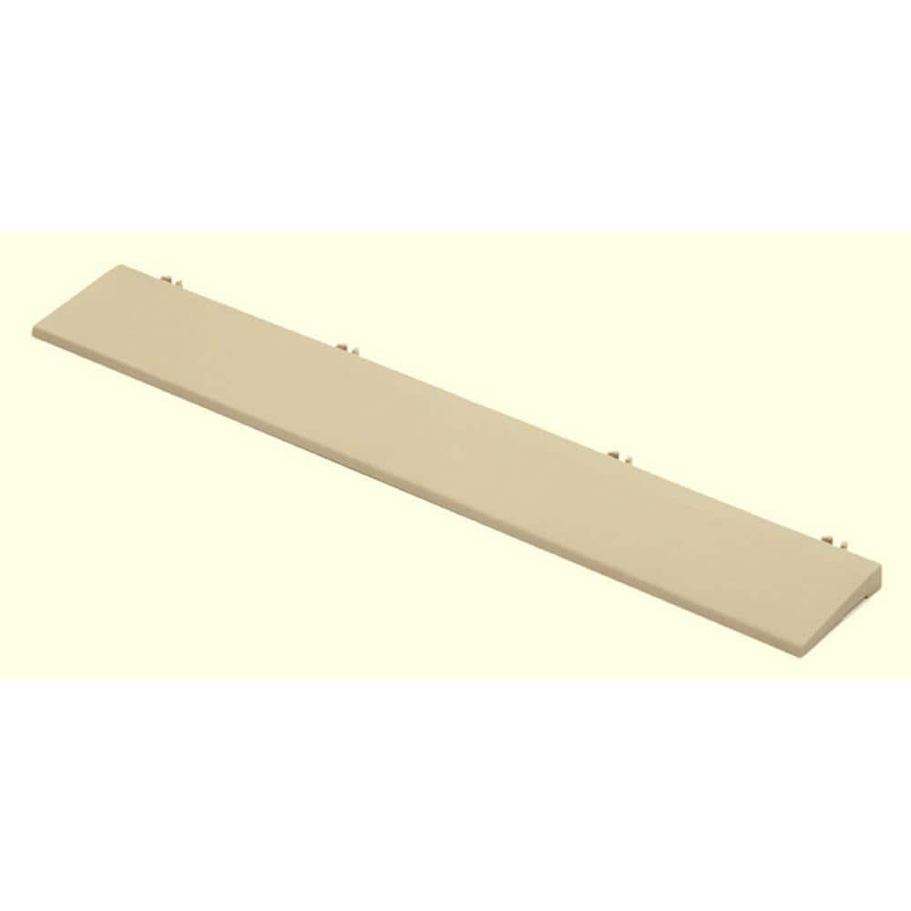 XL Edge 0.2 ft. x 1.24 ft. PVC Edge Deck Tiles in Sandstorm (10 Per Box)