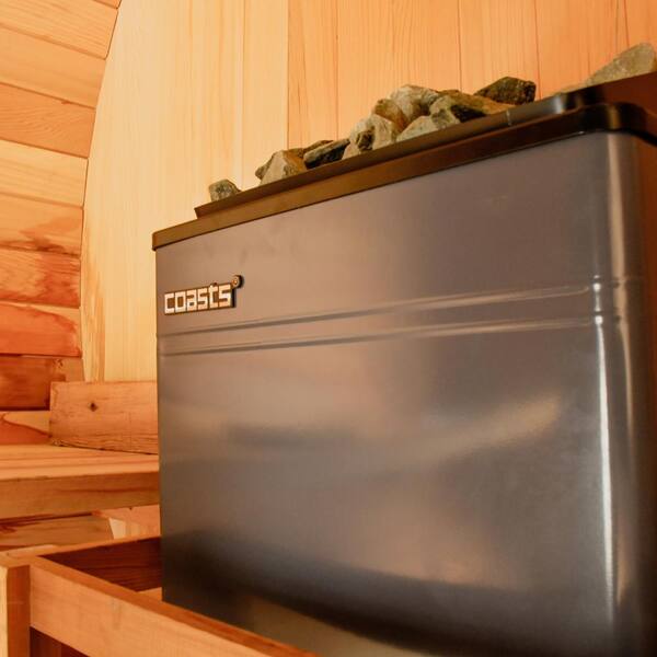 ALEKO 240-Volt Coasts AM60MID3 Sauna Heater 6KW with CON 3 Outer Digital  Controller for Spa Sauna Room AM60MID3-HD - The Home Depot