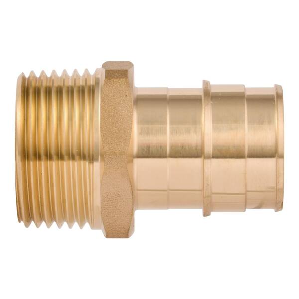 SharkBite 1 in. PEX-A x 1 in. MNPT Brass Expansion Adapter
