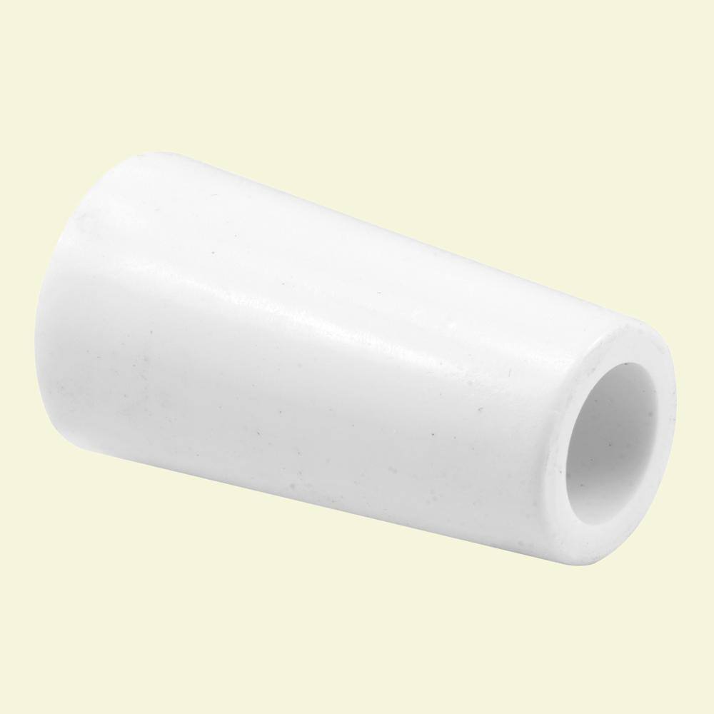 White 1-13/16" Long Sliding Glass Door Bumper D1801 