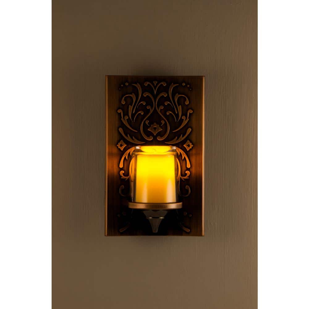 Bronze LED Flameless Votive Candle Night Light