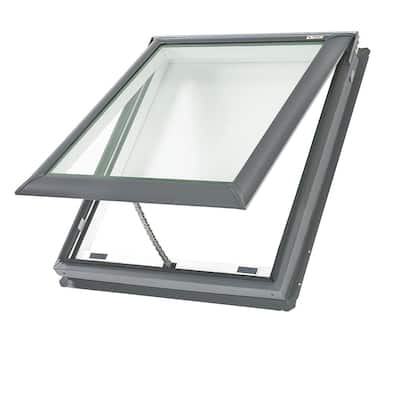 30-1/16 in. x 30 in. Fresh Air Venting Deck-Mount Skylight with Laminated Low-E3 Glass