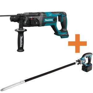 18V LXT Lithium-Ion 7/8 in. SDS-Plus Concrete/Masonry Rotary Hammer Drill and 18V LXT 4 ft. Concrete Vibrator
