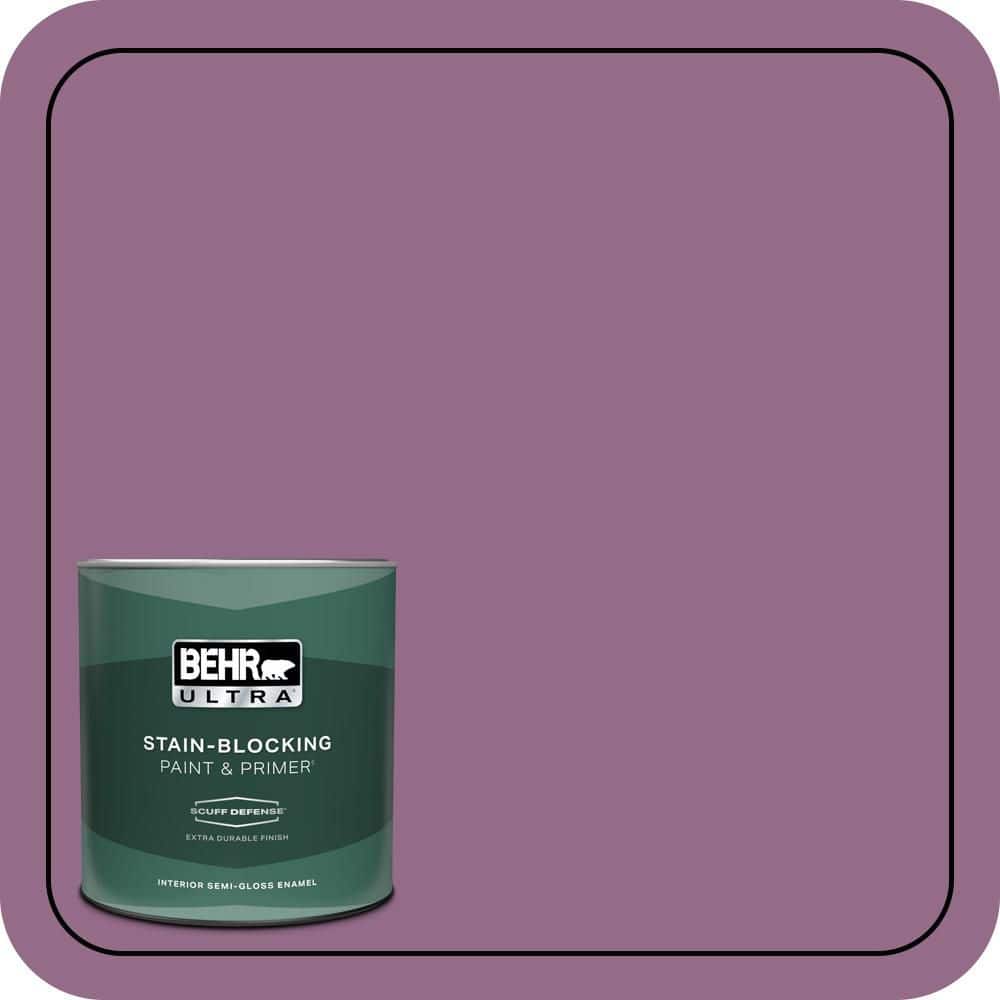 1 qt. #M110-6 Sophisticated Lilac Extra Durable Semi-Gloss Enamel Interior Paint & Primer price history on PriceWatchPro