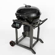 22 in. SmartTemp Kettle Charcoal Grill in Black with Stand