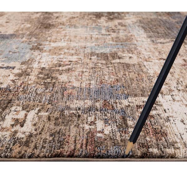 Venice Multi 7 ft. x 9 ft. Abstract Area Rug