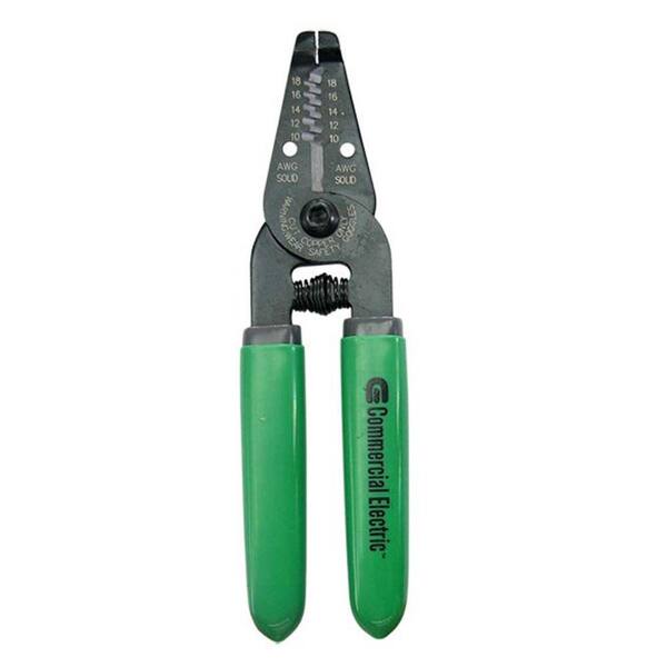 Commercial Electric 6 in. Solid Wire Stripper