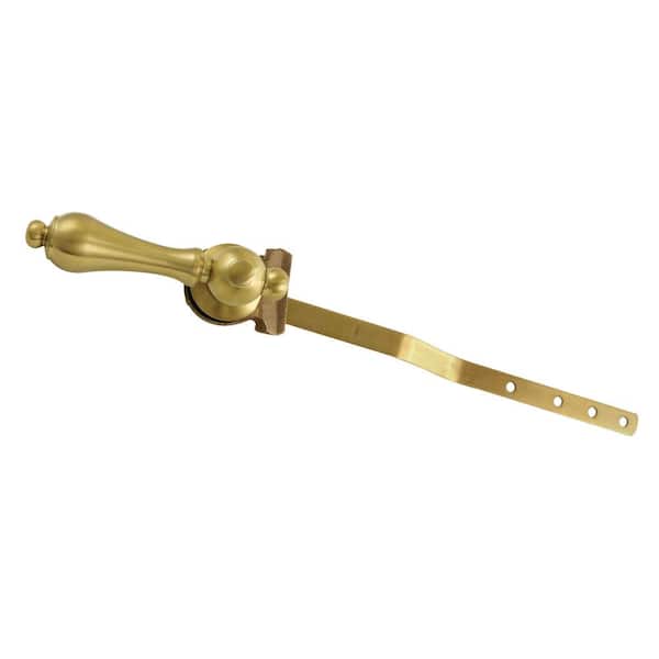 Restoration Toilet Tank Lever in Brushed Brass