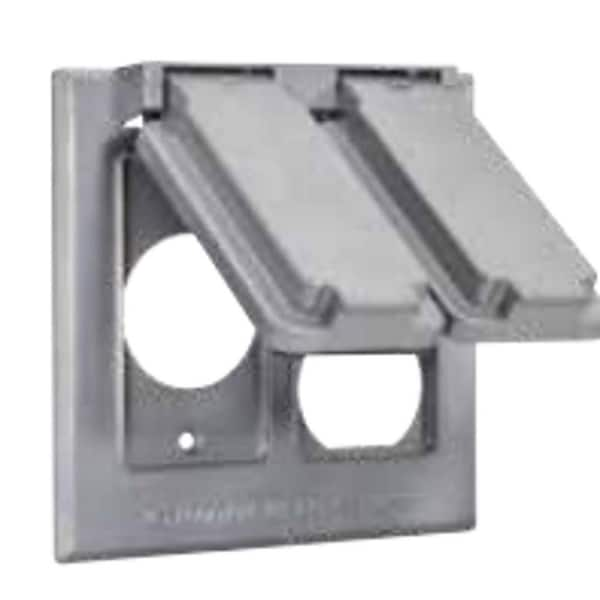 Reviews For Southwire Weatherproof Duplex And Switch Double Gang Cover Pg The Home Depot