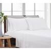 CANNON Solid White King 6 Piece Sheet Set SS3941WTKG-4200