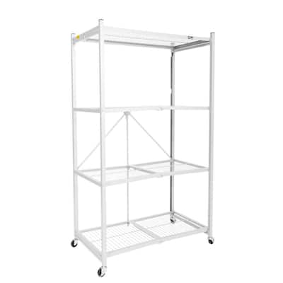 Shelf Folding Steel Wire Shelving, Collapsible Wire Shelving