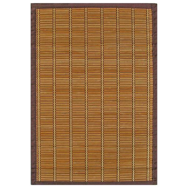 Anji Mountain Pearl River Brown and Gold 2 ft. x 3 ft. Area Rug