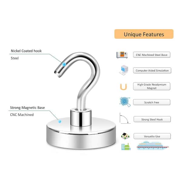 SUPER STRONG MAGNETIC HOOKS SET OF 4 Music In Motion